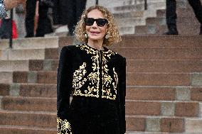 PFW Schiaparelli Outside Arrivals