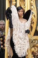 PFW Schiaparelli Outside Arrivals NB