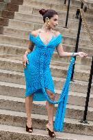 PFW Schiaparelli Outside Arrivals NB