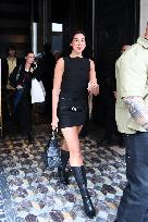 Dua Lipa Leaves the Cost Hotel - Paris