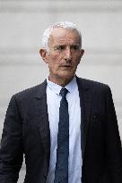 Socialist Party Members arrive for a meeting about the preparation of the 2026 Budget at Bercy - Paris RL