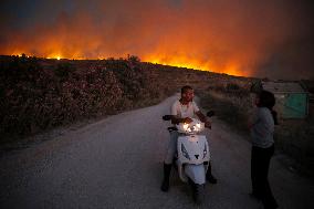 Izmir Wildfires - Turkey