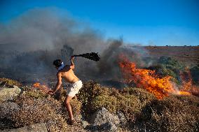Izmir Wildfires - Turkey
