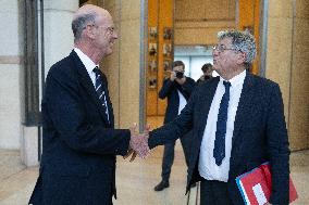 Eric Coquerel meets with the Miniter of Economy about the preparation of the 2026 Budget - Paris RL