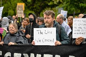 Protest Against Mass Arrests - The Hague