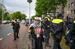 Protest Against Mass Arrests - The Hague