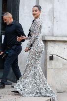 PFW Tamara Ralph Outside Arrivals NB