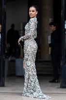 PFW Tamara Ralph Outside Arrivals NB