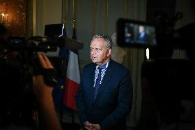 Presser at the French Interior Ministry in Paris FA