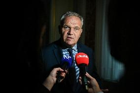 Presser at the French Interior Ministry in Paris FA