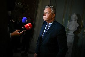 Presser at the French Interior Ministry in Paris FA
