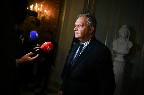 Presser at the French Interior Ministry in Paris FA
