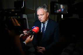 Presser at the French Interior Ministry in Paris FA