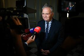 Presser at the French Interior Ministry in Paris FA