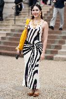 PFW Schiaparelli Arrivals AM