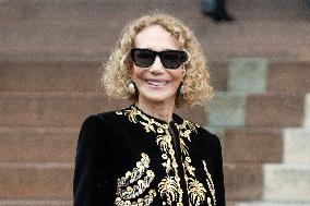 PFW Schiaparelli Arrivals AM