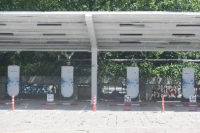 Tesla V4 Super Charging Pile