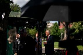 Peter Navarro Interview At The White House - DC