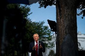 Peter Navarro Interview At The White House - DC