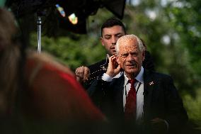 Peter Navarro Interview At The White House - DC
