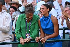 Wimbledon - Ben Shelton’s Girlfriend Trinity Rodman