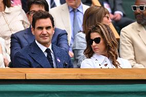 Wimbledon - Roger Federer In The Stands