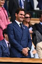 Wimbledon - Roger Federer In The Stands