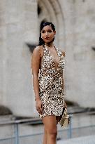 PFW - Rahul Mishra Street Style