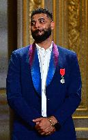 President Emmanuel Macron Honours French National Volleyball Team - Paris