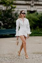 PFW - Schiaparelli Street Style