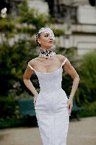PFW - Schiaparelli Street Style