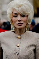 PFW - Schiaparelli Street Style