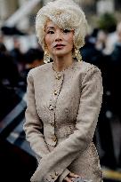 PFW - Schiaparelli Street Style