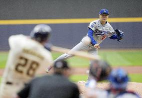 Baseball: Dodgers vs. Brewers
