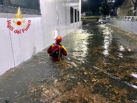 Severe Weather Causes Damage in Brianza - Italy