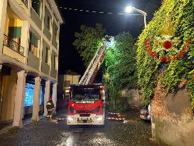 Severe Weather Causes Damage in Brianza - Italy