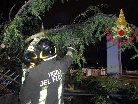 Severe Weather Causes Damage in Brianza - Italy