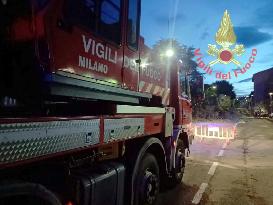 Severe Weather Causes Damage in Brianza - Italy