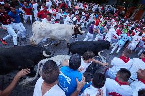 Second Running of the Bulls of the Fiestas of San Fermín 2025