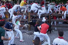 Second Running of the Bulls of the Fiestas of San Fermín 2025