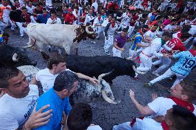 Second Running of the Bulls of the Fiestas of San Fermín 2025