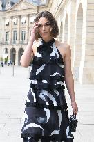 PFW - Keira Knightley Leaves Ritz