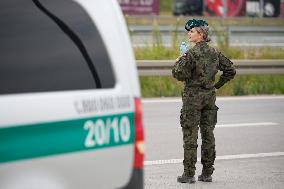 Poland Begins Controls on Borders with Germany and Lithuania