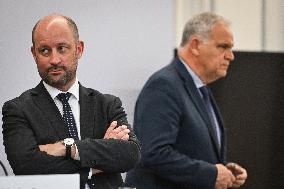 Presser at the French Interior Ministry - Paris