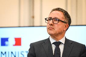 Presser at the French Interior Ministry - Paris