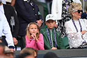 Wimbledon - Djokovic's Children