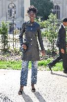 PFW Chanel Outside Arrivals