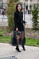 PFW Chanel Outside Arrivals