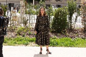 PFW Chanel Outside Arrivals NB