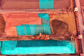 Iron Ore Import at Qingdao Port